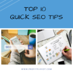 top 10 quick seo tips banner image