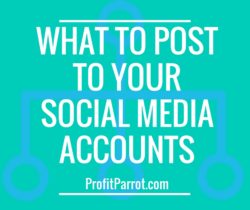What to post to your social media accounts