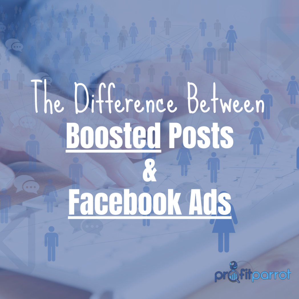 the difference between boosted posts and facebook ads