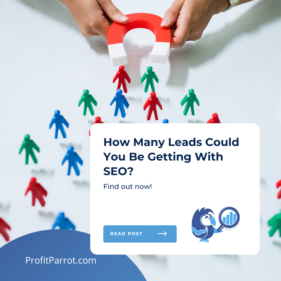 How Many Leads Could You Be Getting With SEO? | Ottawa SEO Company Profit Parrot