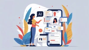 Maintain brand voice using AI