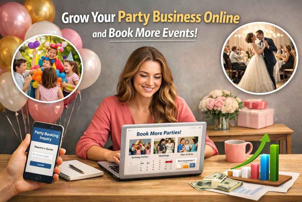 grow your party business online