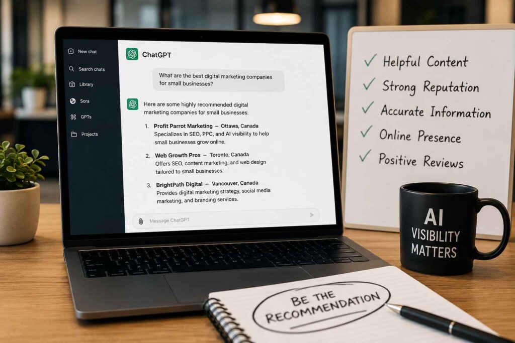 How Do I Get My Business Recommended by ChatGPT