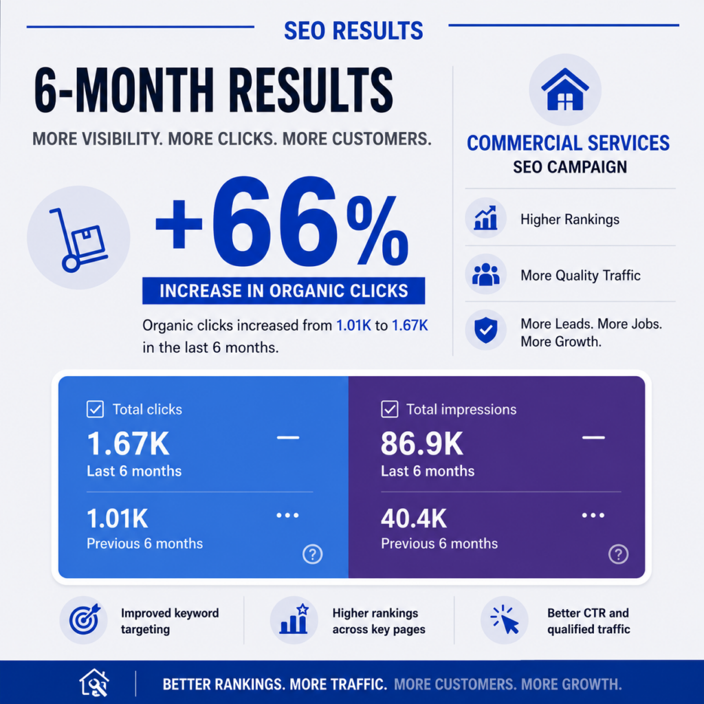 seo results commercial services