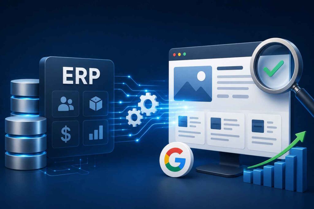 How ERP and Website Integration Improves Technical SEO