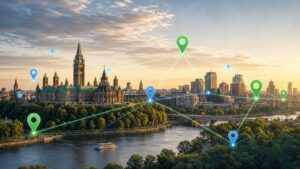 Ottawa skyline for Canadian white-hat link building