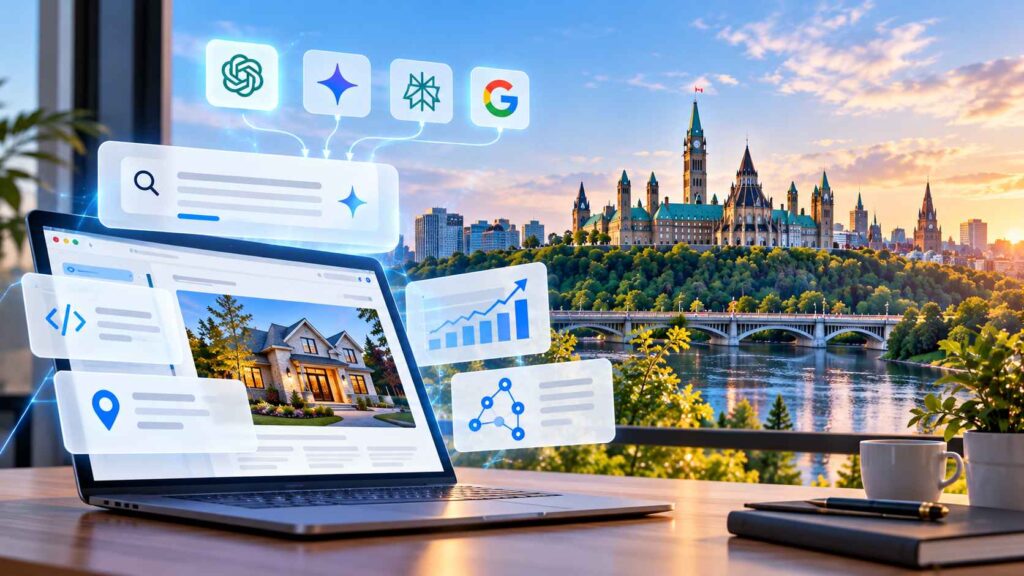 On-Page SEO Services in Ottawa desktop graph On-Page SEO Services in Ottawa- The Business Guide to Dominating Search AI Overviews