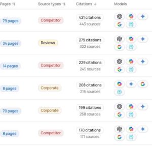 ai source type competitors