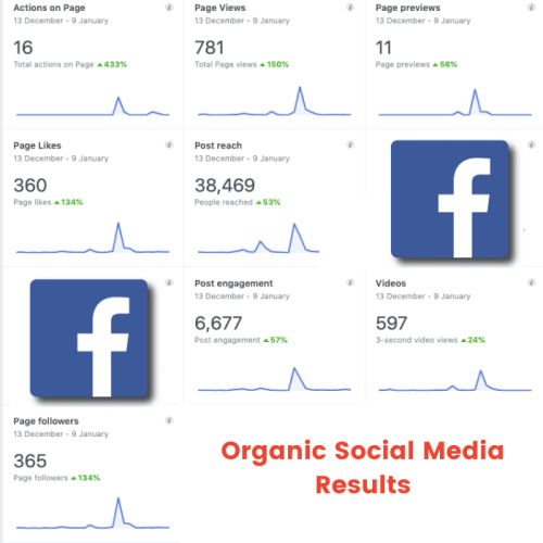 organic social media results ottawa facebook social media manager